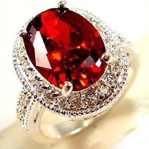 - Beautiful Cubic Zirconia Rings 925 Sterling Silver